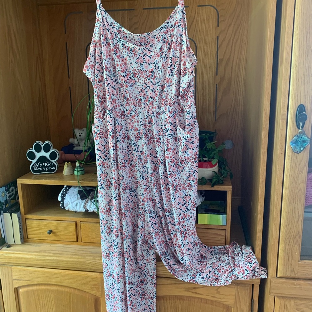 LuLaRoe Multicolor Floral Jumpsuit